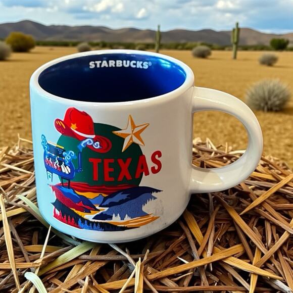 Starbucks TEXAS Discovery Series Espresso Coffee Mug Cup Ornament (2oz) EUC - Picture 1 of 7